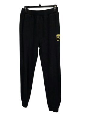 Puma Archive Gold Box Logo Fleece Jogger Sweatpants Kids XL